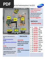 SAMSUNG UN40EH5000FXZA Fast Track Troubleshooting Manual PDF