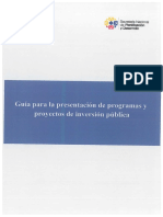 Guía de Programas y Proyectos PDF