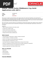 Oracle Fusion Middleware 11g Build Applications With Adf II