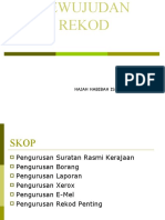 Pewujudan Rekod