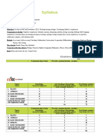 Nature Science3 Syllabus