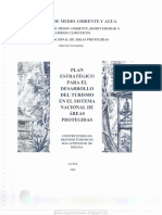 Plan Estratégico Para El Desarrollo Del Turismo en El Sistema Nacional de Áreas