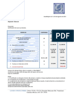 Cotizacion Integrada Luz en Linea