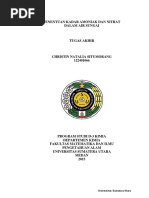 Download  Penentuan Kadar Amoniak Dan Nitrat Dalam Air Sungai by Raihan Naufal Zaki SN355389595 doc pdf