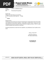 Surat Pengajuan Pemasangan Air Pam