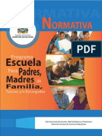 Normativa Escuela para Padres