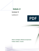 Lectura 2 - Planificación y Diseño Educativo de La Capacitación PDF