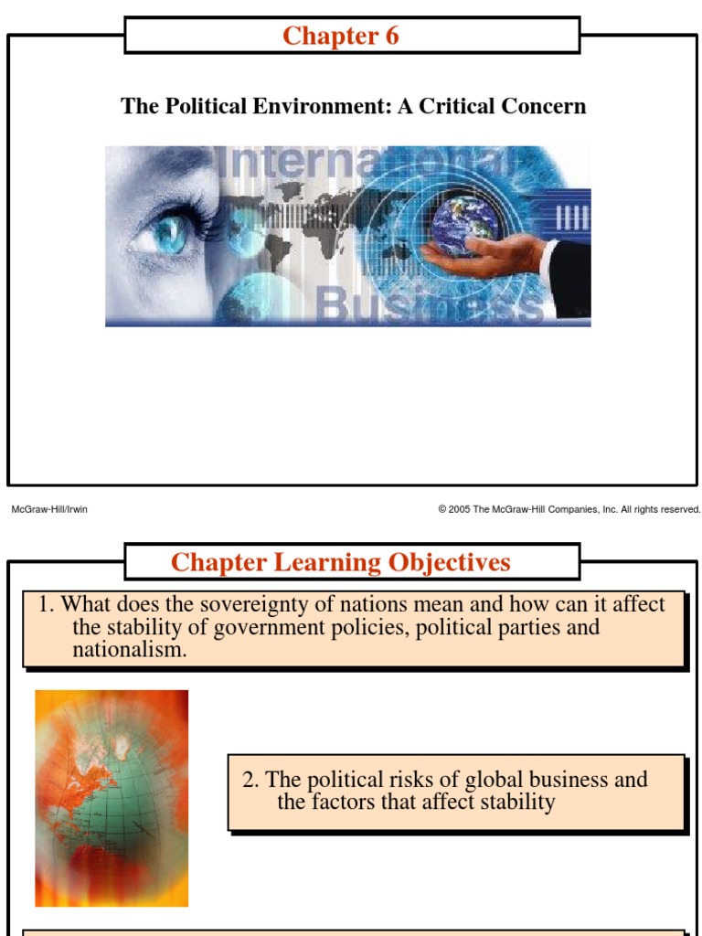Reducing the Political Risks of Global Business: Strategies for ...