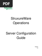 StruxureWare Data Center Operation 7.2 Server Configuration Guide 