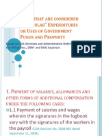 2 Annex A Situations of Irregular Expenditures Based On COA Decisions