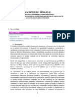 Descriptor Modulo 8 Ccss Especialistas de Trcer Ciclo y Media Competencias Ciudadanas y For