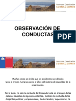 Observación de Conductas