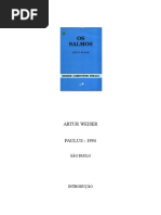 Salmos - Introdução (66 Pg) Artur Weiser