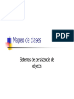 Mapeo de Clases Jpa PDF