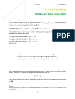 Integral Definida e Indefinida PDF