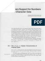 23. Library Support for Numbers and Character Data