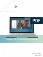 Yealink VC Desktop User Guide V1.21.3.2