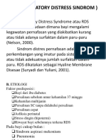 Rds (Respiratory Distress Sindrom)