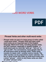 Two Word Verbs