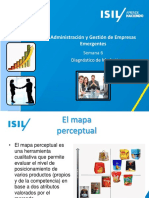 Mapa perceptual y BCG de empresa emergente