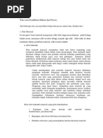 Download Tata Cara Pemilihan Bahan Dan Proses MATERIAL TEKNIK by Diki yunika SN355422668 doc pdf