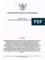 Rekomendasi Ombudsman No. 0002/REK/0361.2015/PBP-41/II/2016