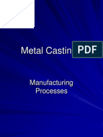 Metal Casting I: Manufacturing Processes