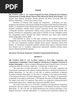 Download Analisis Pengaruh Etos Kerja Kompetensi dan Komitmen Organisasional Terhadap Kinerja Pegawai Pada Sekretariat Daerah Kota Kendari by Idham Yufhy Perdana SN355427647 doc pdf