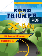 Road To Triumph Q21 Practice PDF