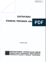 001 Daftar Standar Pedoman Dan Manual PDF