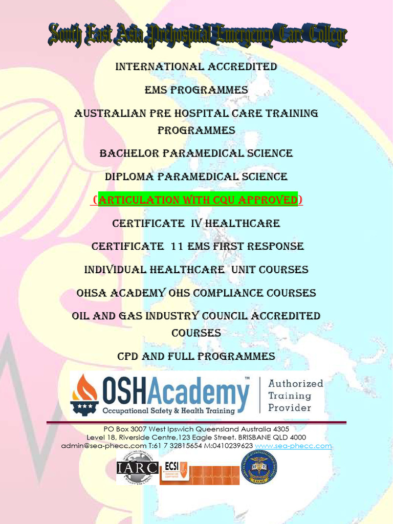 Articulation With Cqu Approved | PDF | Emergency Medical Services ...