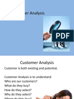 Customer Analysis