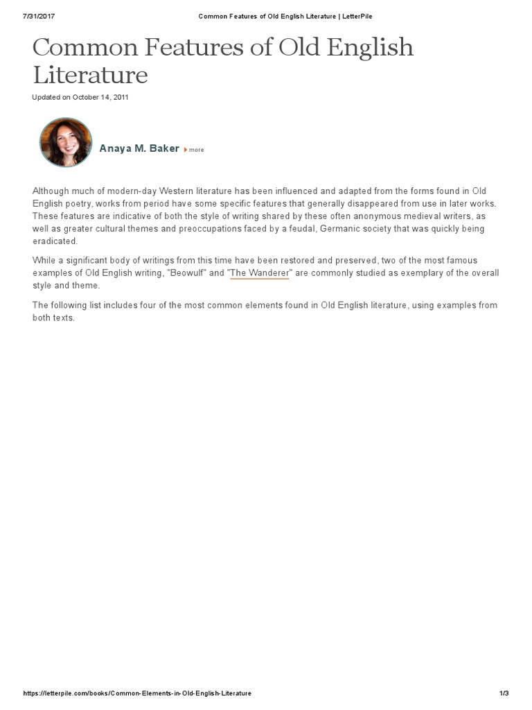 Top english literature books image