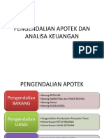 Pengendalian Apotek Dan Analisa Keuangan