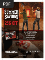 American Eagle Handgun Ammo Rebate