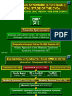 THE METABOLIC SYNDROME (LRD STAGE-3) PRECLINICAL STAGE OF THE CVDs