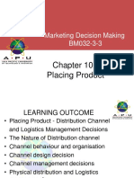 Chapter 10 - Placing Products