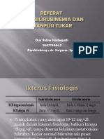 Hiperbilirubinemia & Transfusi Tukar - Ready to Presented and Newest