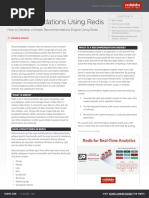 How To Develop A Simple Recommendations Engine Using Redis