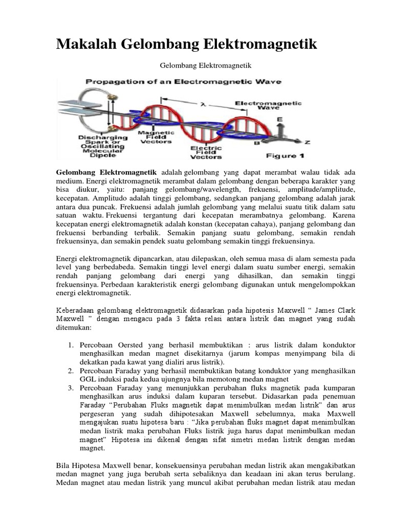 Makalah Gelombang Elektromagnetik