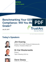 Benchmarking Your GDPR Compliance: Will You Make The Grade? - TrustArc