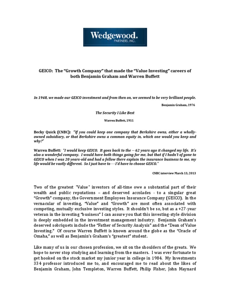 Equity investments at berkshire hathaway case study solution image