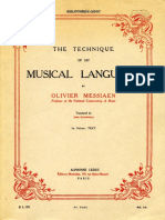 Messiaen Olivier-The Technique of My Musical Language