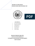 Analisis Jurnal Gerontik 1