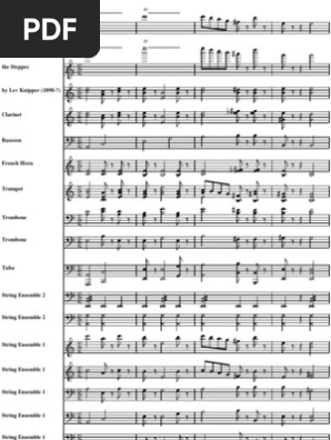 Cavalry Of The Steppes Score From Midi Orchestras Compositions For Orchestra