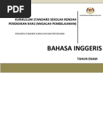 DSKP Bahasa Inggeris KSSR PKhas Masalah Pembelajaran Tahun 6