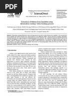 Extraction of Lithium From Lepidolite Using PDF