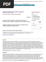 Grupoterapia Cognitivo-comportamental Em Crianças Com TDAH_ Estudando Um Modelo Clínico (Bellé, Maiato, 2005)