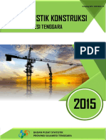 Statistik Konstruksi Sulawesi Tenggara 2015