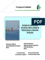 Estudio de Confiabilidad Aplicado A Instalaciones de Produccion de La Industria Petrolera. 2007 PDF